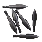 20 шт. наконечник стрелы полевой стрелы 100 зерна стандартная винтовая Вставка стрелы наконечники для стрельбы и охоты