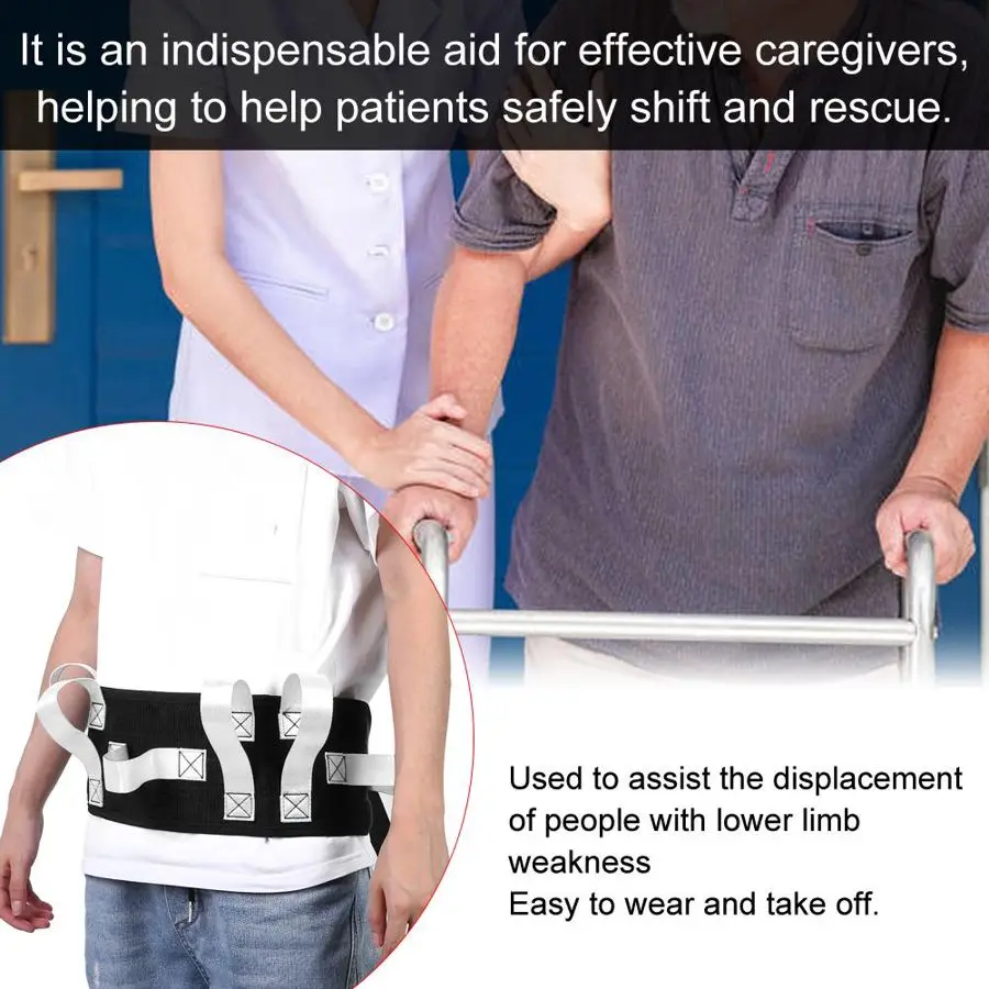 Ремень для тяги талии движущийся ремень ходьбы пациента поддержки питания