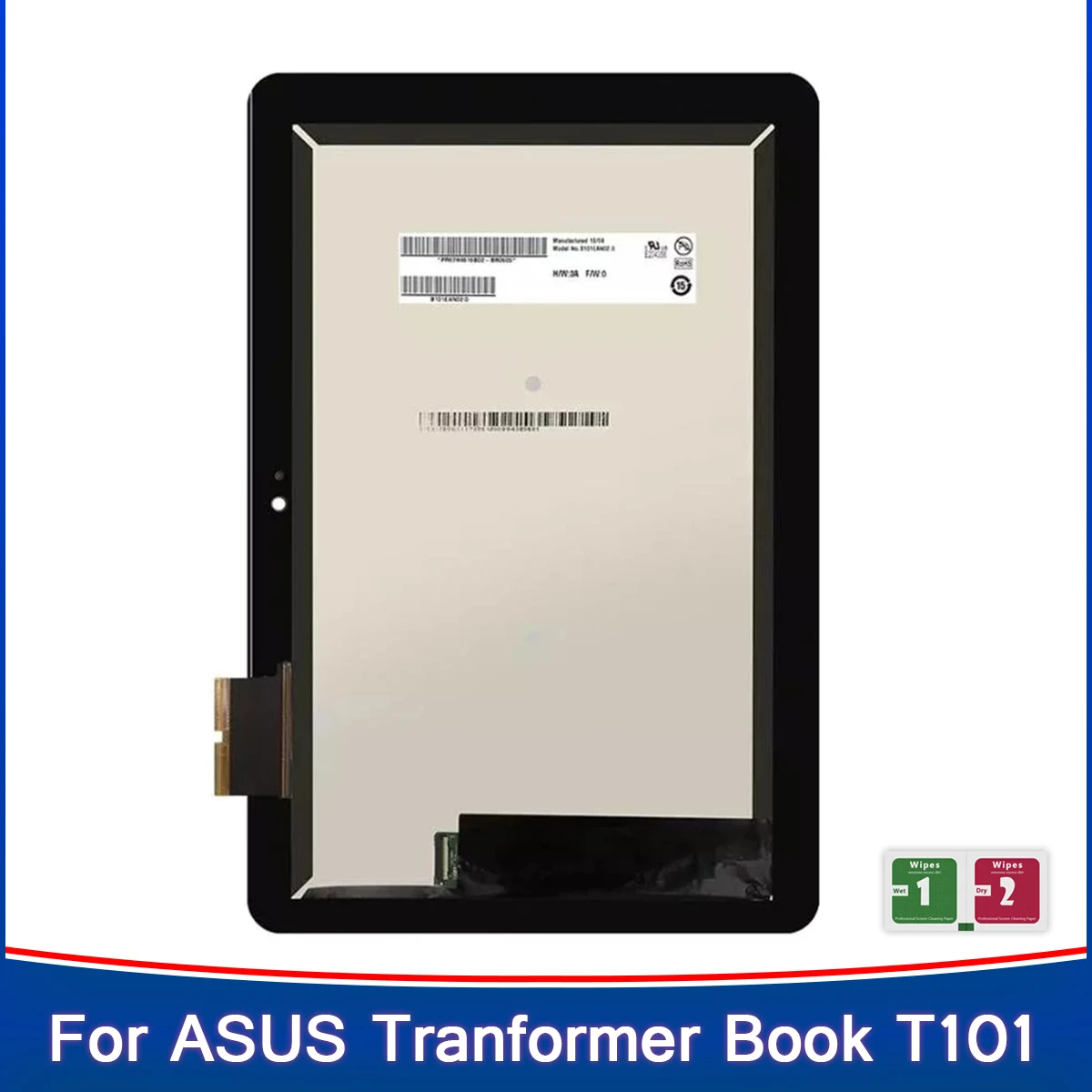 UOZZINI Замена ЖК-экрана для планшета ASUS Transformer Book T101 HA T101H T101HA с сенсорной панелью.