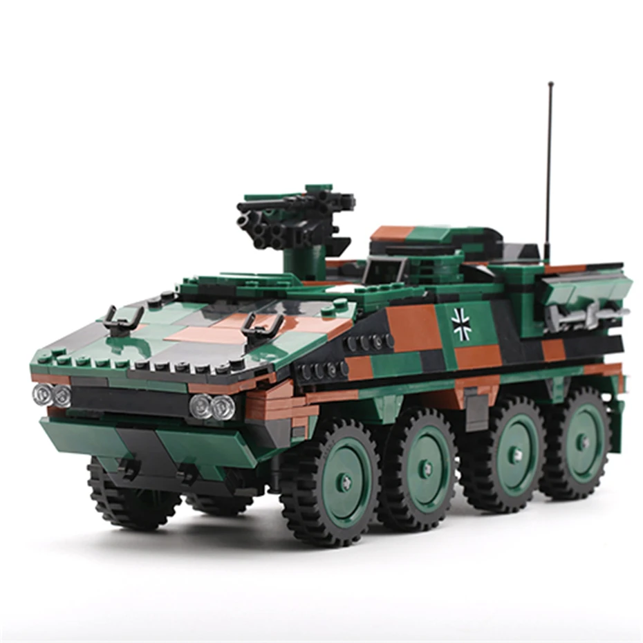 XINGBAO новинка 06043 военные кирпичи 808 шт. GTK боксеры строительные блоки Обучающие