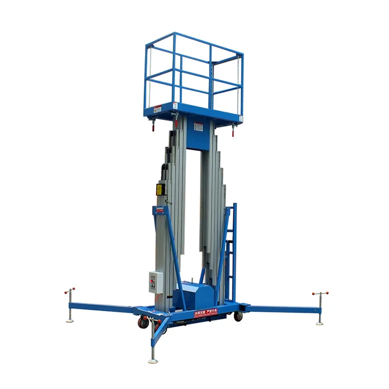 

Portable Car Double Hydraulic Electric Wheel Alignment Self Propelled Scissor Lift