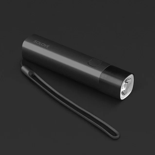 Xiaomi Mijia Solove X3 перезаряжаемый фонарик с яркостью и USB для повседневного