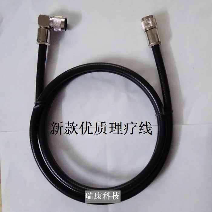 

New elbow high power microwave physiotherapy line / probe connection line / physiotherapy instrument accessories / bold type