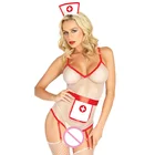 Размера плюс эротические горничной медсестра Косплэй сексуальное нижнее белье, медсестра костюм униформа для ролевых игр и нижнее белье кукла для секса нижнее белье