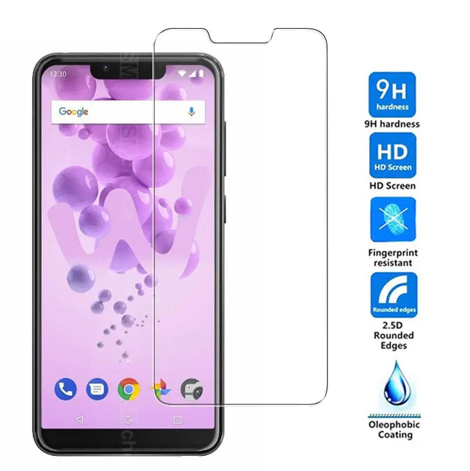 Для Wiko View2 Go закаленное стекло 9H 2.5D Премиум Защитная пленка для экрана View 2 5