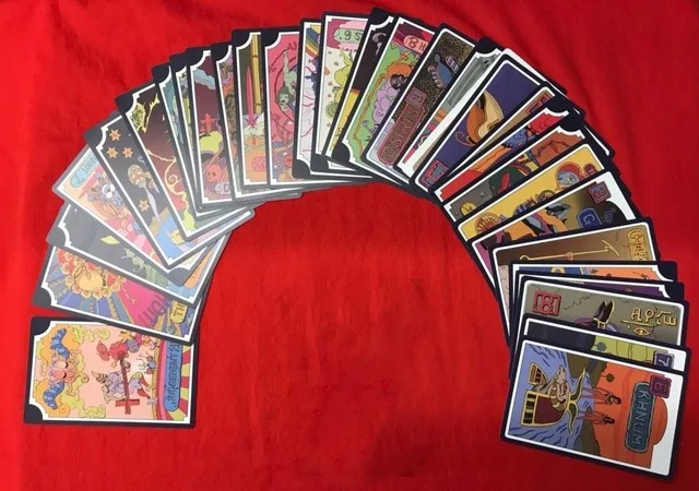 Tarot 22 Grand Akana + 9 королевских богов 31 аниме невероятные приключения Джоджо Дио кудзё