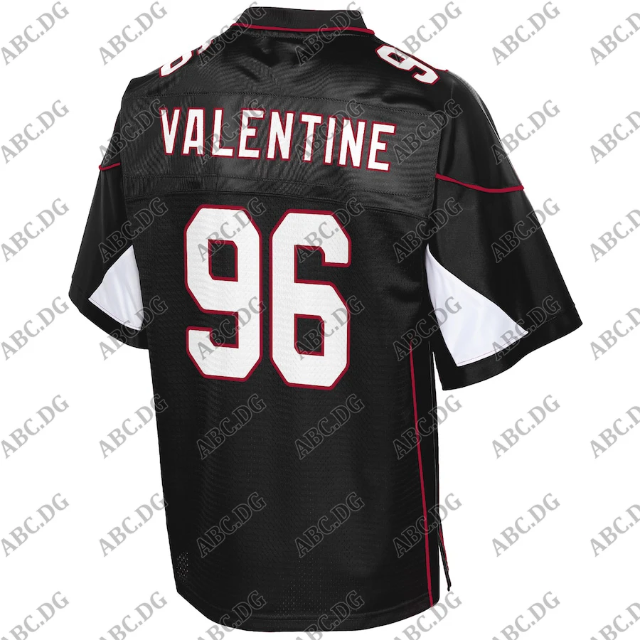 

Men Women Kid Youth Arizona Vincent Valentine Pro Line Black Alternate Team Player Jersey