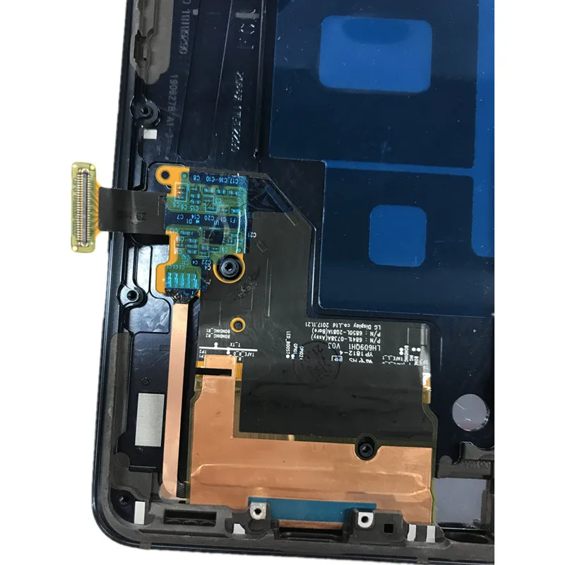 ЖК-дисплей для LG G7 Fit LM-Q850EM ЖК-экран с рамкой черный ThinQ G710 LM-G710 дигитайзер