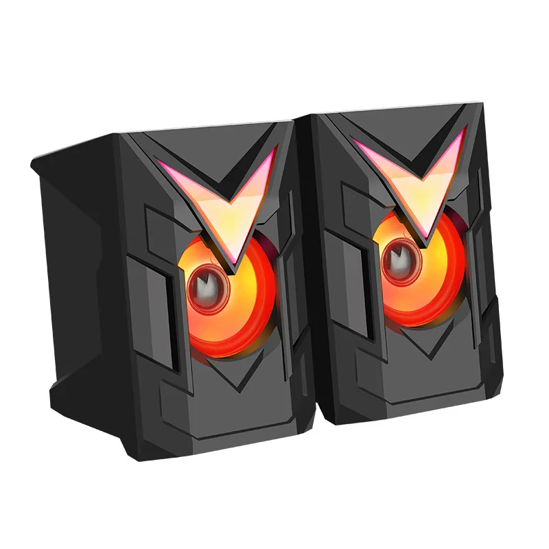 

Компьютер ноутбук сабвуфер 3D стерео громкий динамик новый для Usb проводной цветной RGB Bluetooth динамик Настольный маленький динамик