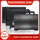 Новинка чехол для ноутбука ASUS FX504 FX504GM FX504GD FX504G FX80 FX80G FX80GD задняя крышка ЖК-дисплеяпередняя рамкапетлиУпор для рукНижняя крышка