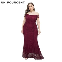 2021 spring and summer plus size lace dress fat sexy slim temperament style evening long dress club dress bridesmaid dress