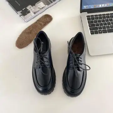 

Shoes Woman 2021 Loafers With Fur Casual Female Sneakers Modis Flats All-Match Clogs Platform Round Toe New Winter Slip-on Cute