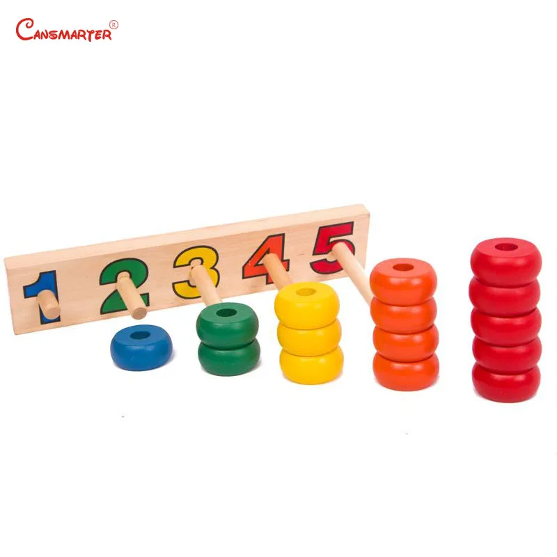Деревянные матросские игрушки из бука математические диски для обучения