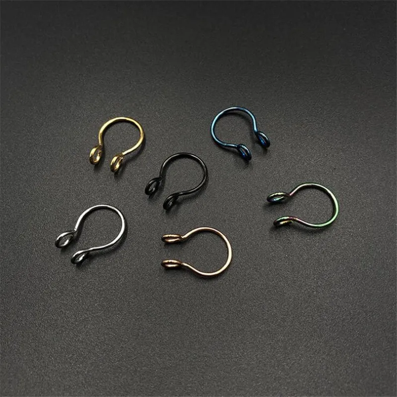 Кольцо u-образное из хирургической стали для женщин ювелирное изделие в