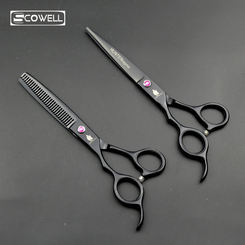 Barber Scissors Shears Hair Cutting Set Stainless Steel 6 Inch For Haircut Left Handed Thinning Scissor 30% Off | Дом и сад