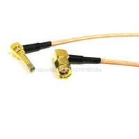 new wireless modem wire rp sma male plug right angle to ms156 right angle connector rg316 wholesale fast ship 15cm 6