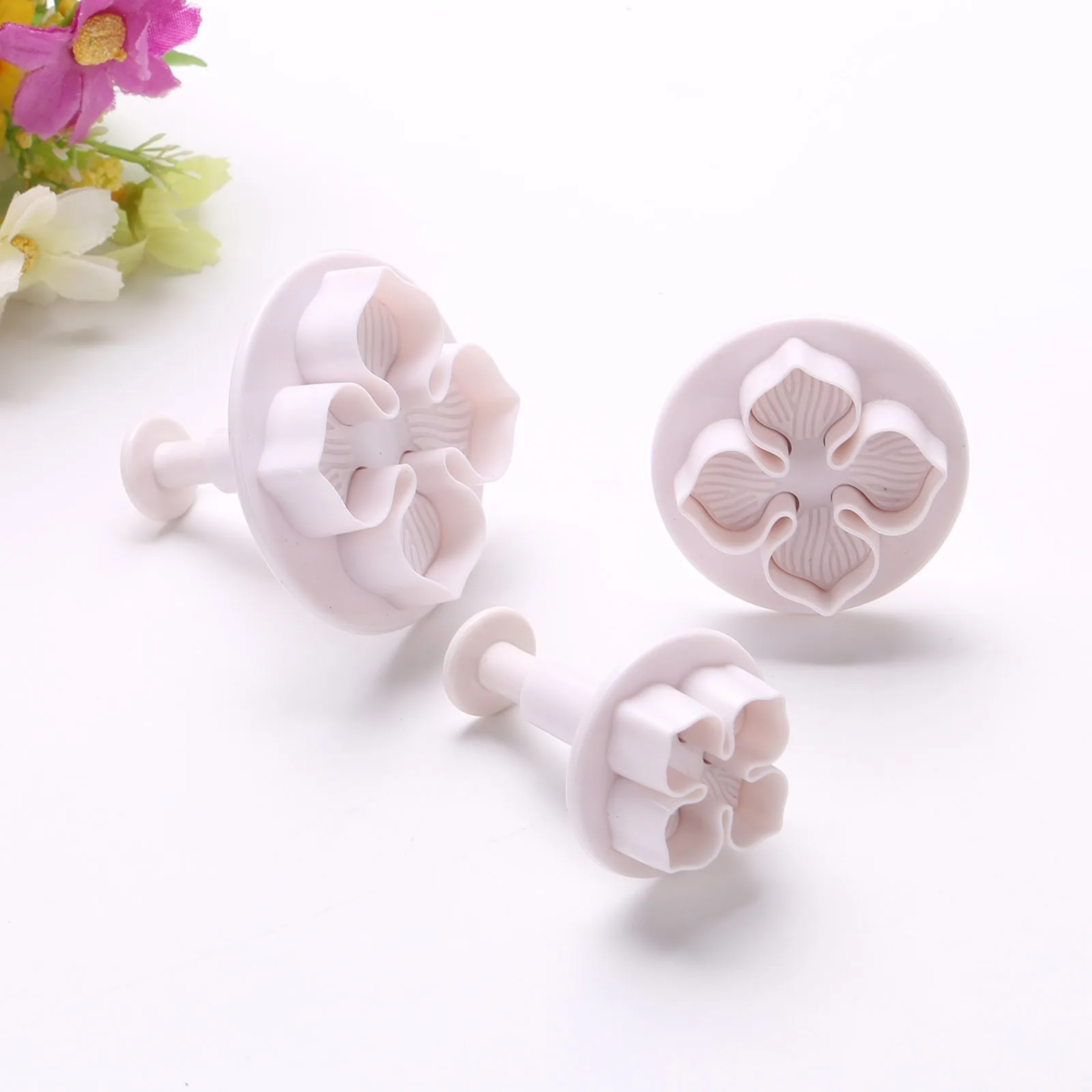 3 шт. популярный цветок набор прессформы Гортензия торт украшения из сахара