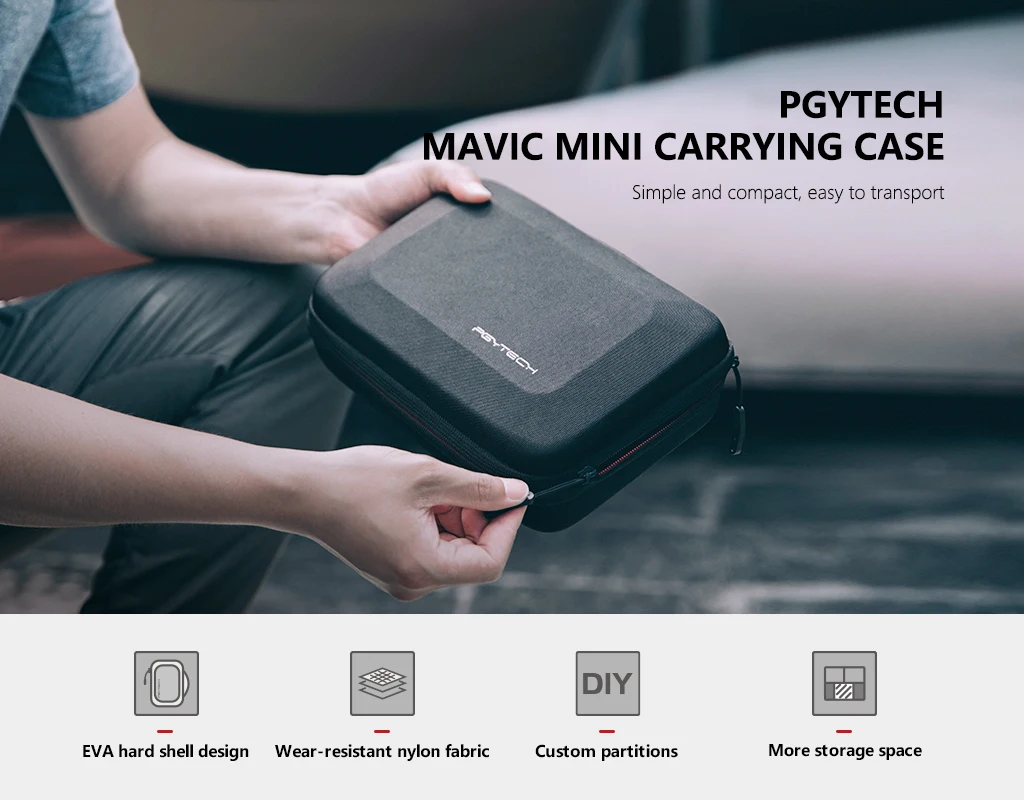 DJI Mavic мини сумка для хранения дорожный Чехол для переноски противоударный наплечный мешок для DJI MAVIC Mini Drone MT1SS5 Fly больше комбо