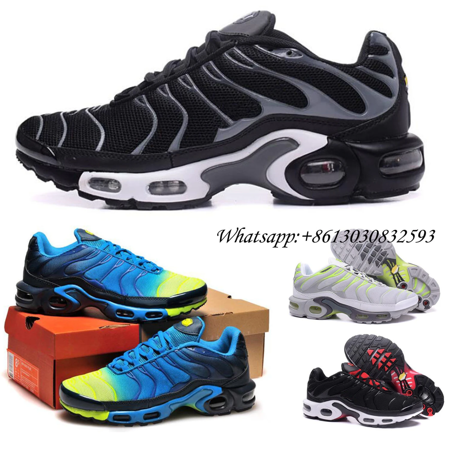 Tn requin homme leather plus Man Running Shoes 95 outdoor Sneakers zapatos homme 350 boost Breathable trainers 97 98 Chaussures