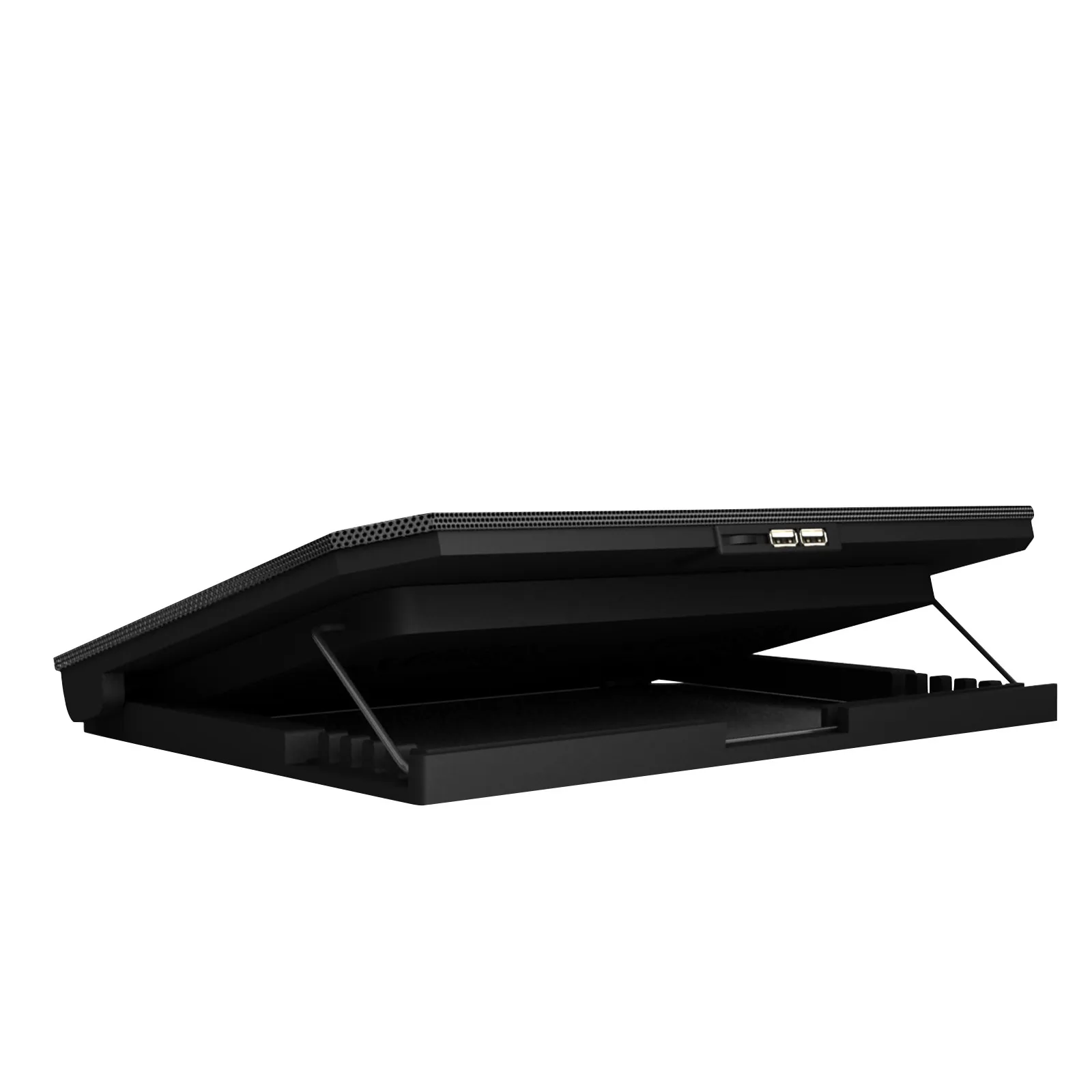 

Laptop Cooling Pad Portable Slim Quiet Laptop Notebook Cooler LED 2x USB Ports Adjustable Notebook Cooler Stand For Laptop#g3