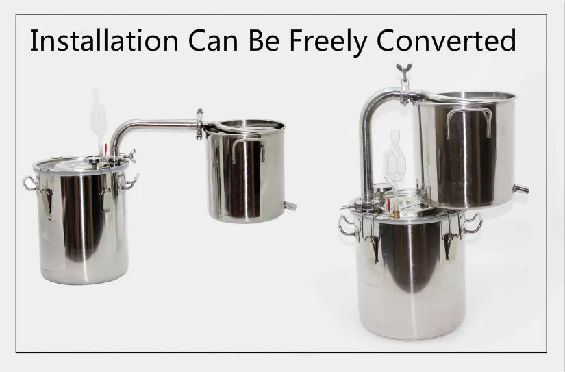 値段 20L 30L 70Lステンレス鋼distillerの蒸留家庭用スパイラルコイル醸造ワイン機器