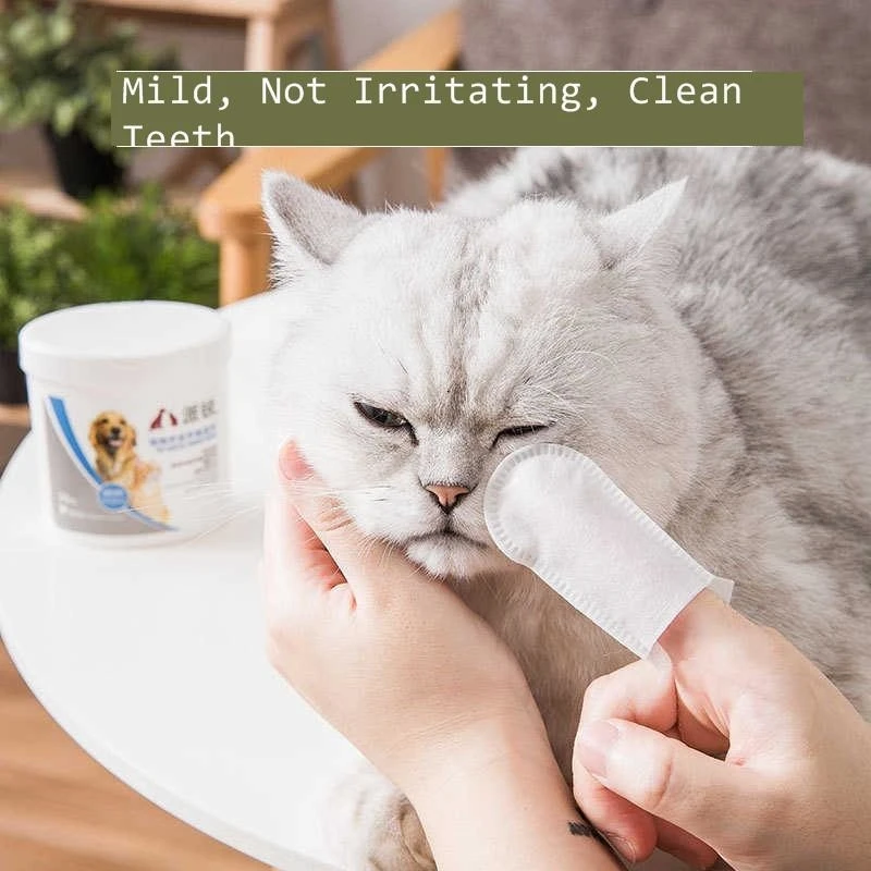 50 шт. зубная щетка для домашних животных игрушки собак рукав пальцев и кошек