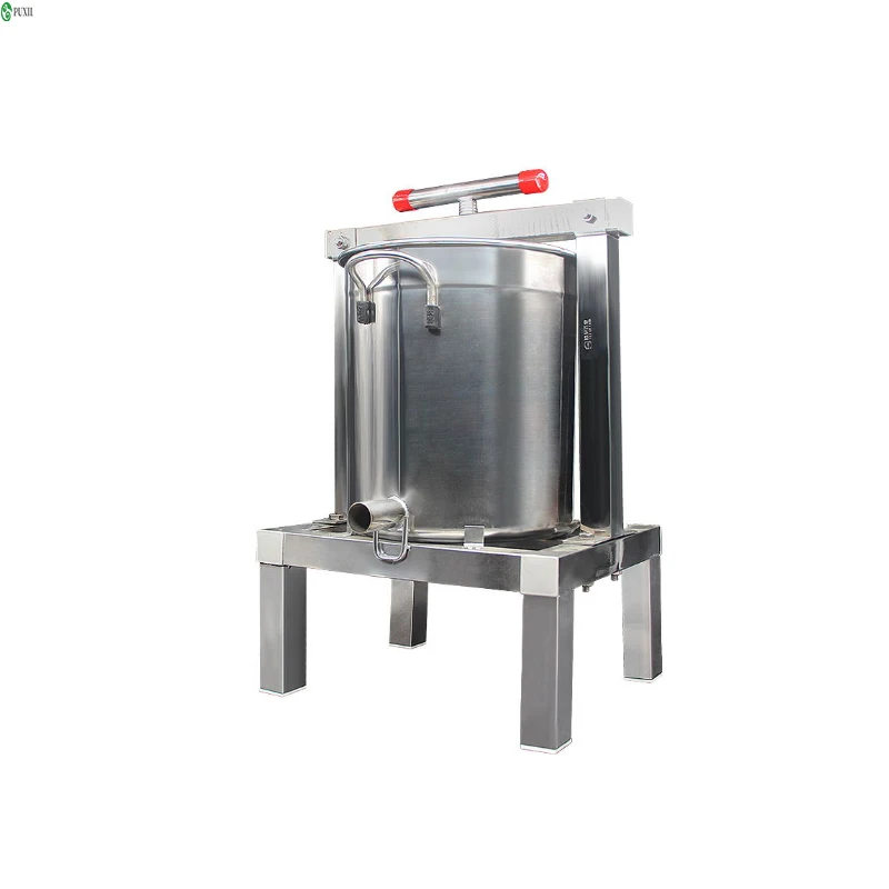 

10L Stainless Steel Manual Fully enclosed wax press machine paraffin honey presser machine waxing machine Honey rolling mill