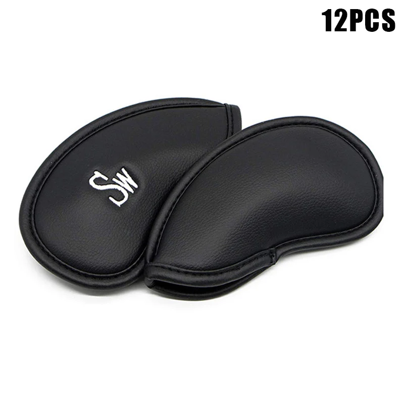 

Portable PU Leather Golfs Club Iron Head Covers Protector Golfs Head Cover Set Training Aids Gift for Golfer EDF88