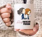 Кружка You Are My Person серая анатомическая сестра доктор Мередит Кристина Янг хирургическая-кофейная кружка стандартная кофейная кружка 11 унций кофейная кружка