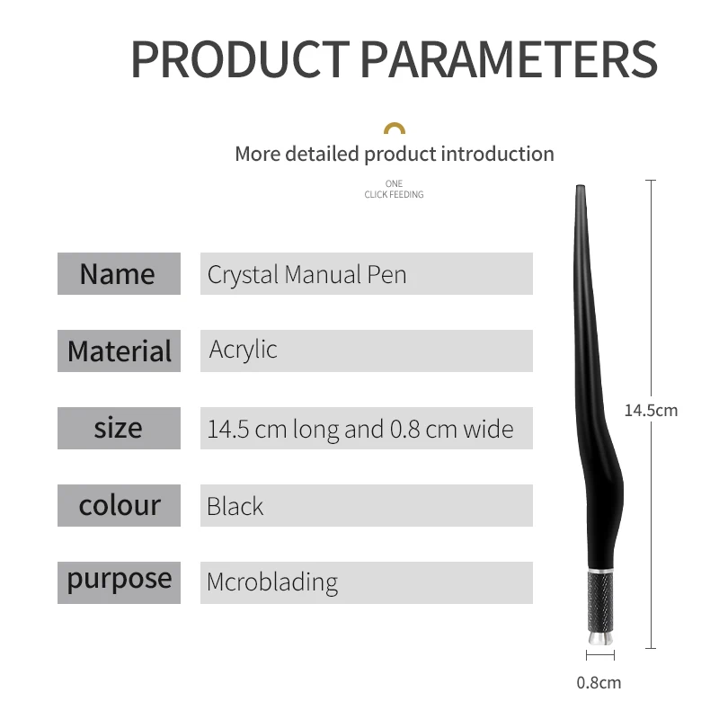 

Microblading Tattoo Pen Permanent Makeup Eyebrow Lip Embroidery Manual Pen Makeup Needles Tattoo Supply