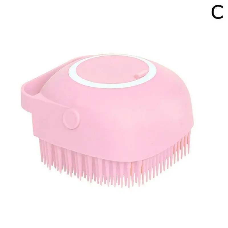 Щетка для ванны с крючком Мягкий силикон детского душа удаления грязи массаж