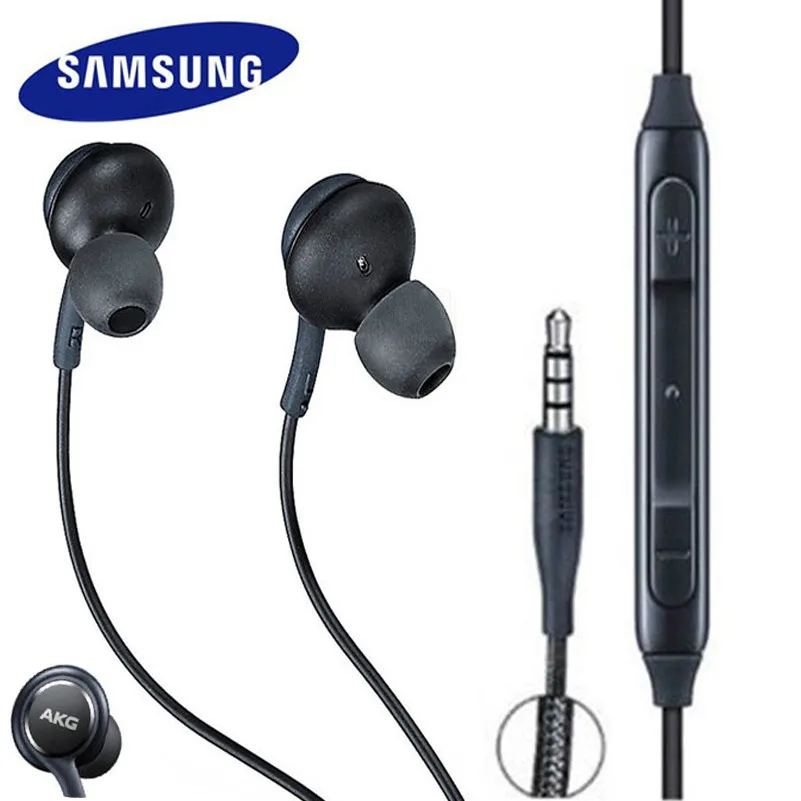 Наушники AKG Samsung S10 IG955 3 5 мм проводные наушники вкладыши с микрофоном и