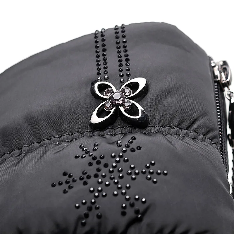 Классические женские зимние сапоги Водонепроницаемая хлопковая обувь женская