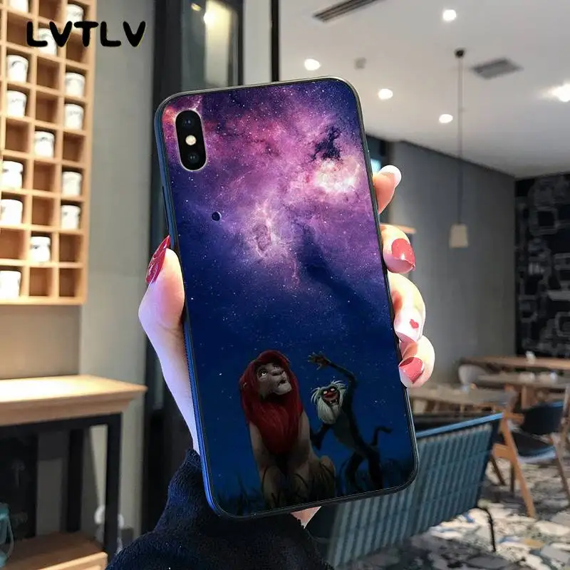 LVTLV мультфильм аниме Король Лев клиент высокое качество чехол для телефона iPhone 11