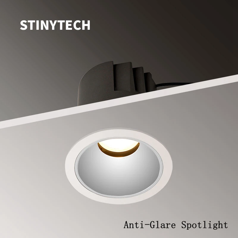 Светодиодный прожектор STINYTECH 7 Вт 12 24 антибликовое настенное освещение