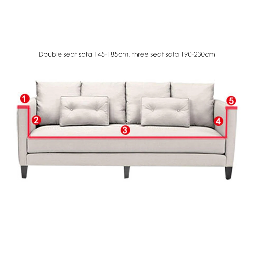 Эластичный Чехол для мебели все включено стул диван крышка 2/3 местный в гостиной