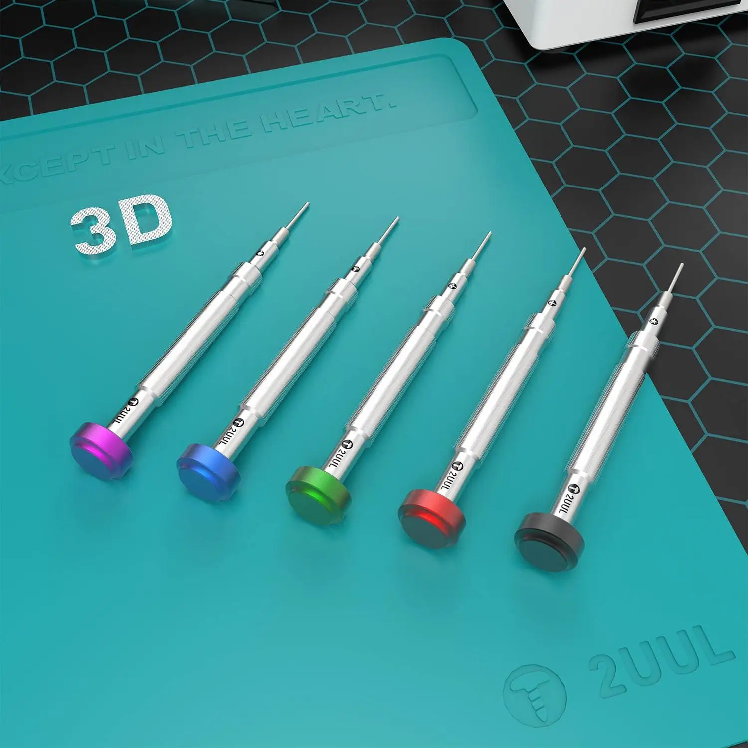 

2UUL MasterXu 3D Точная отвертка инструмент для ремонта болт драйвер для iPhone Android мобильный телефон ЖК-экран Демонтаж боевой