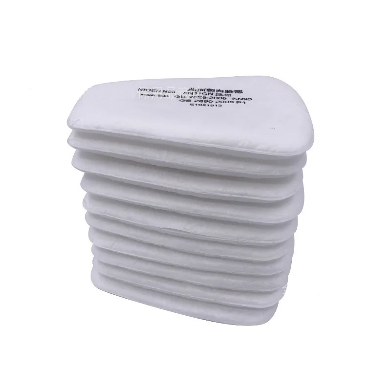 Комплект хлопковых фильтров 5N11 с активированным углем 10 шт. Набор сменных для