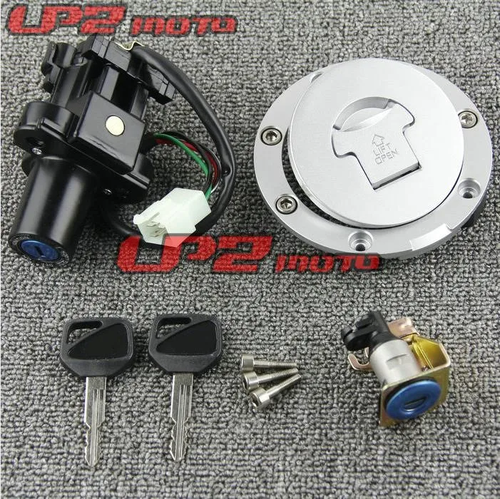Ignition Switch Gas Cap Seat Key Lock Set for Honda CB1100SF X11 00-01 CB400SF VTEC II/III/IV 00-10 VFR800 Interceptor 2002-2009