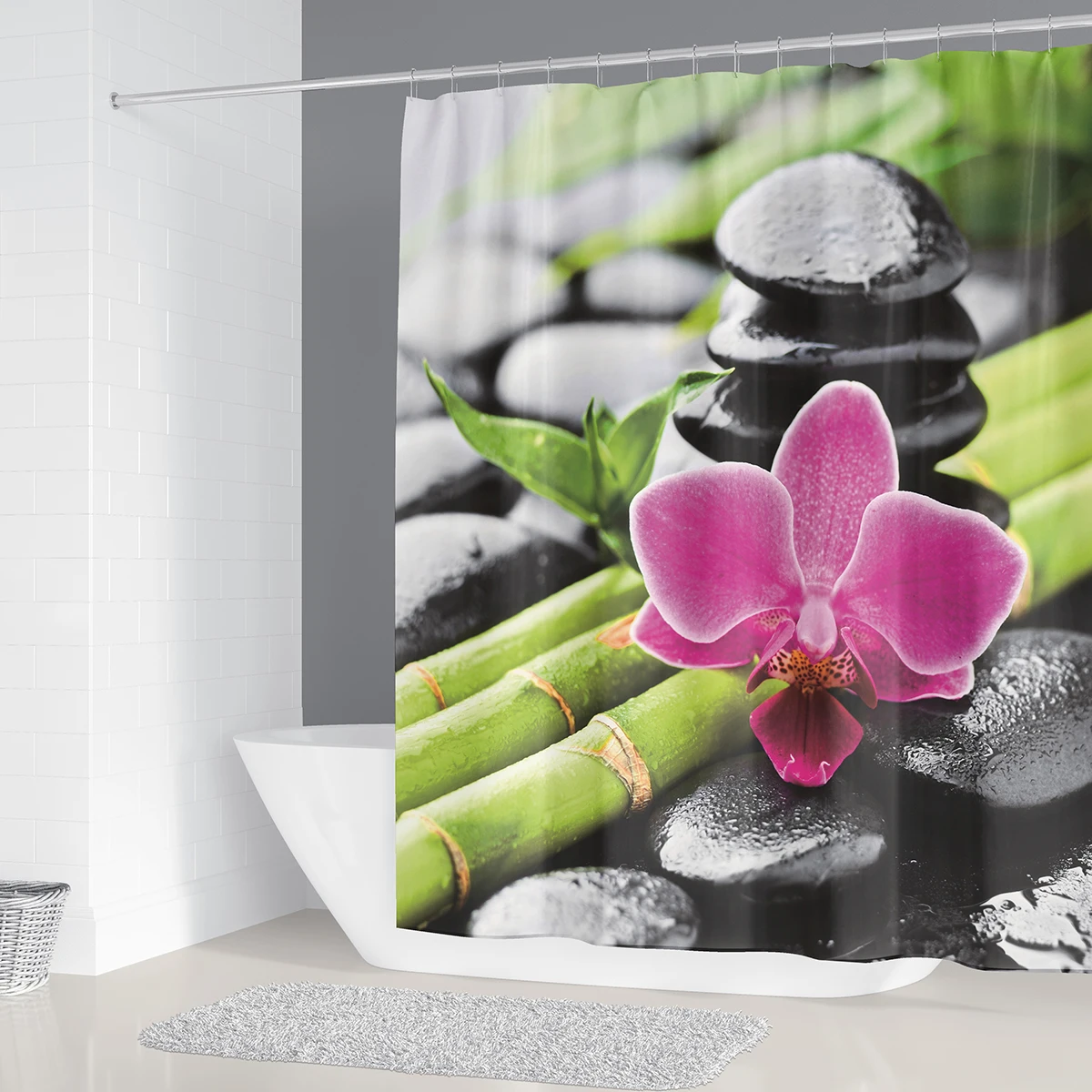 Из мультфильма Холодное сердце с изображением цветов и камнями на основе