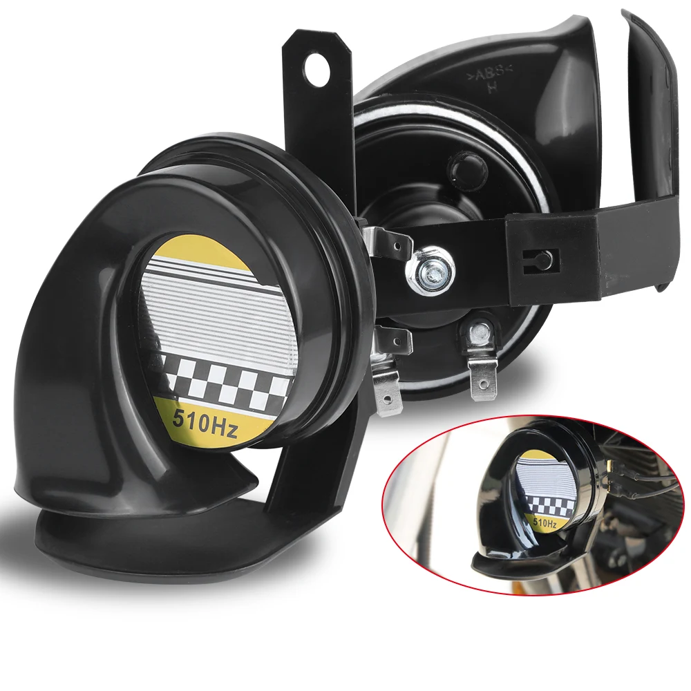 Универсальный Водонепроницаемый гудок для мотоцикла 110 дБ 12 В - Цена: 623,07 руб.