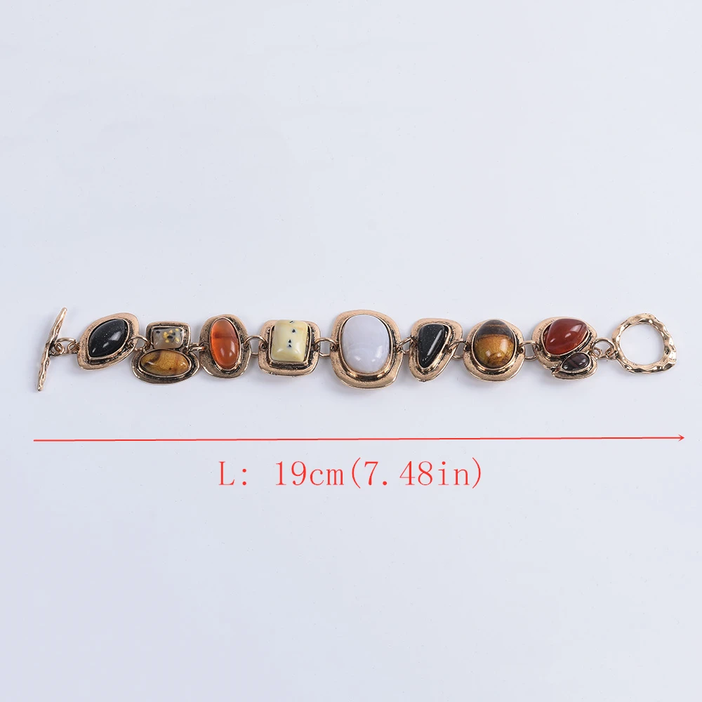 Браслеты Женские в этническом стиле богемные ювелирные украшения с контрастными