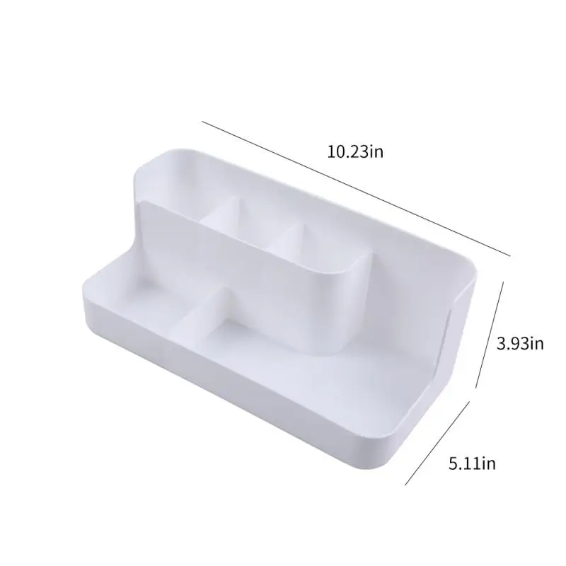 

Plastic Makeup Organizer Bathroom Storage Box Cosmetic Organiser Office Desktop Make Up Jewelry Storage Box Sundries Container
