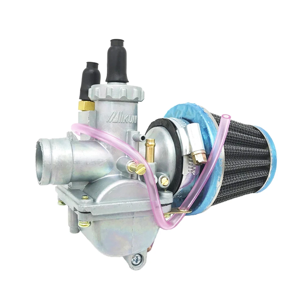 Карбюратор с воздушным фильтром для SUZUKI AX100 KAWASKI QJ100-M 22 мм 100CC 2 скутер Carb Мотоцикл ATV карбюратор Бесплатный топливный фильтр