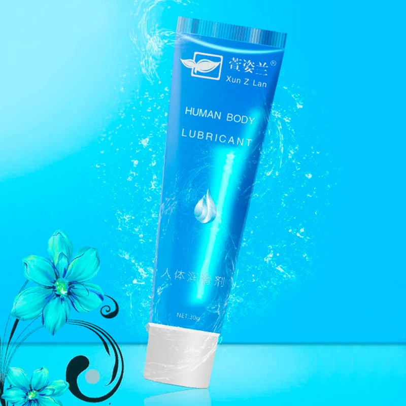 Водорастворимый на основе натуральный интимный анальный лубрикант для мужчин и