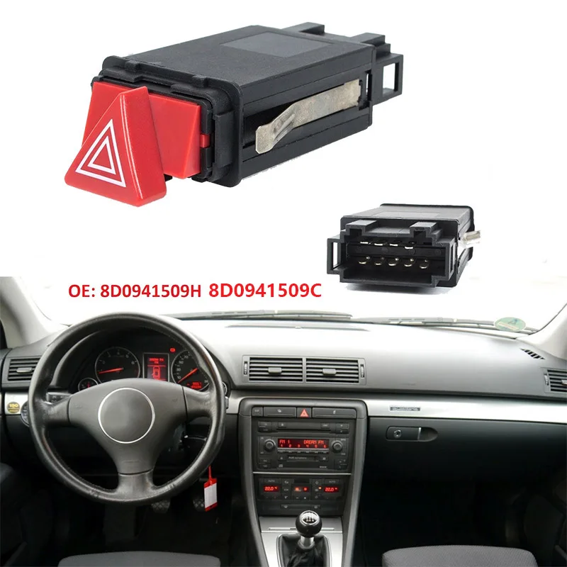Новые аксессуары кнопка управления освесветильник ением для AUDI A4 B5 A6 C6 OEM 8D0 941 509H