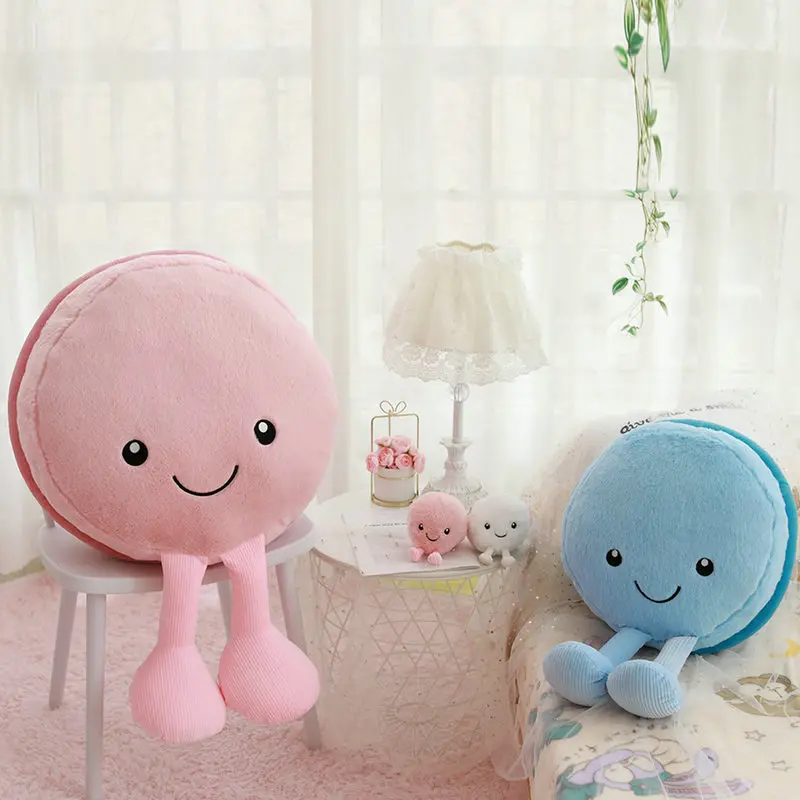 Плюшевая игрушка макарон Мягкая кукла кекс игрушки для девочек милая пустыня