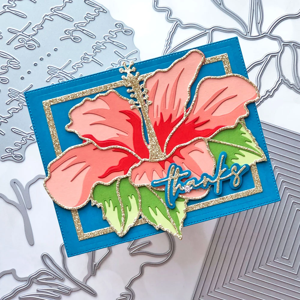 

Новые металлические штампы с цветами, трафареты для рукоделия, форма для высечки «сделай сам», скрапбукинг, альбом, бумажная карта, Тиснение...