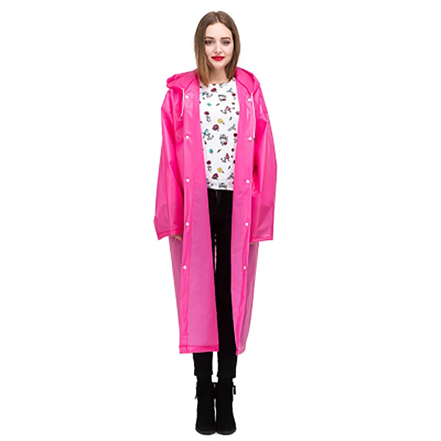 Женская ветровка дождевик летний длинный для взрослых пончо рыбалки головной