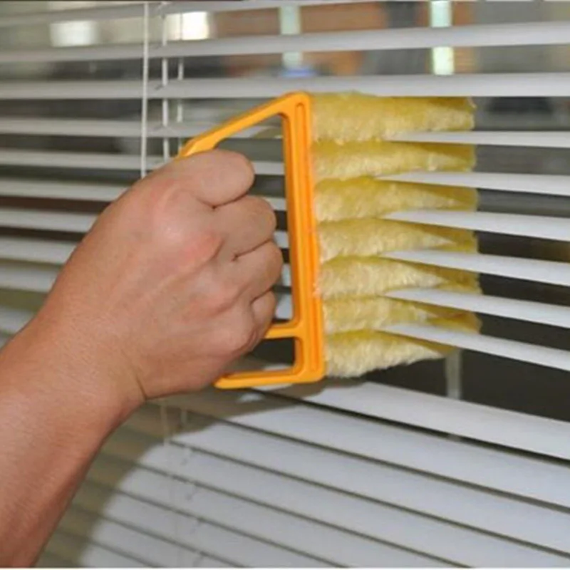 

Car Cleaning Brush Microfibre Venetian Blind Brush Window Air Conditioner Shutter Duster Dirt Clean Brush Car Cleaning Cloth